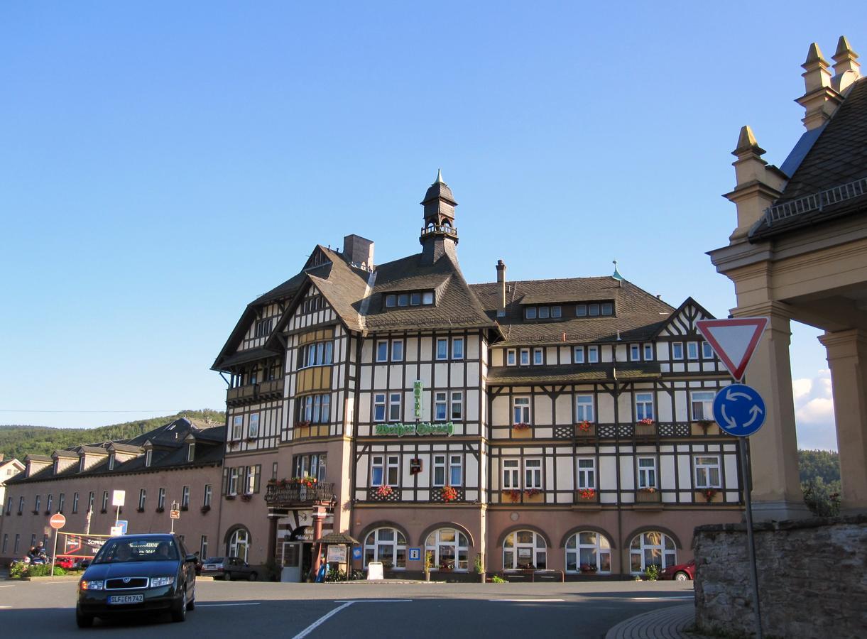 Hotel Weisser Hirsch Schwarzburg Buitenkant foto