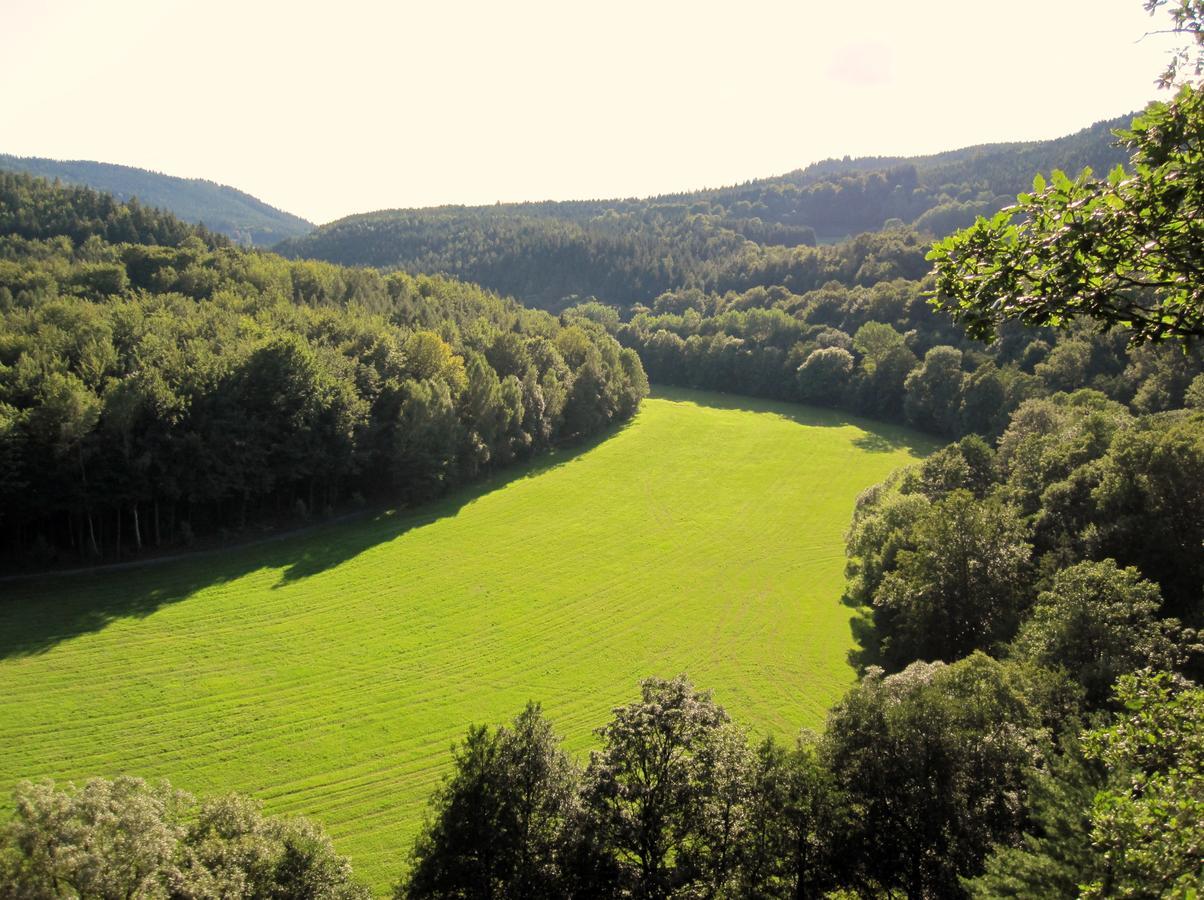 Hotel Weisser Hirsch Schwarzburg Buitenkant foto